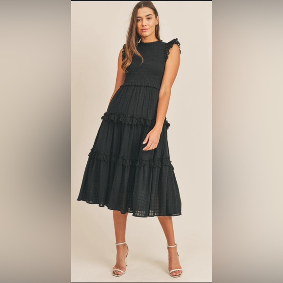 Mabel black maxi dress - Picture 2 of 10